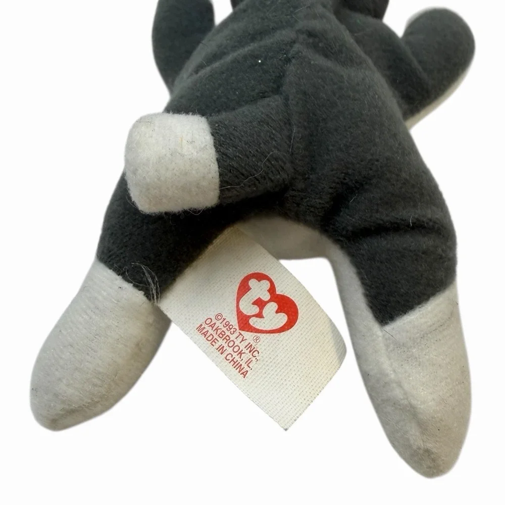1993 Ty Teenie Beanie Babies‎ 'Nook The Husky McDonald's Happy Meal Toy